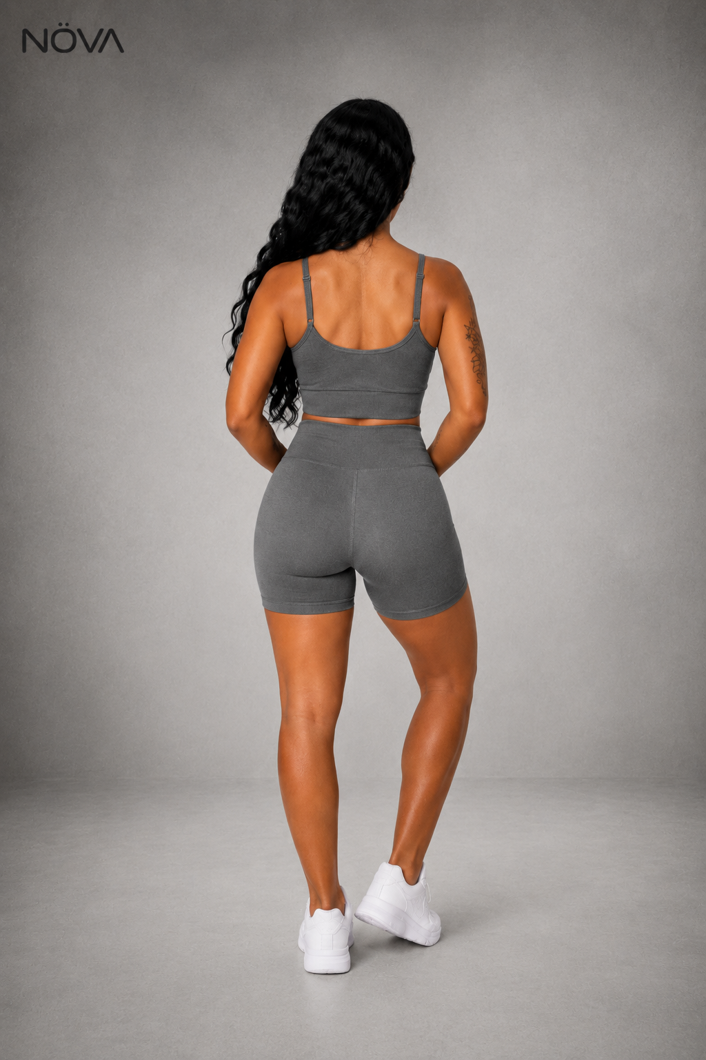 Conjunto Cinza Mescla Leggging — foto 2
