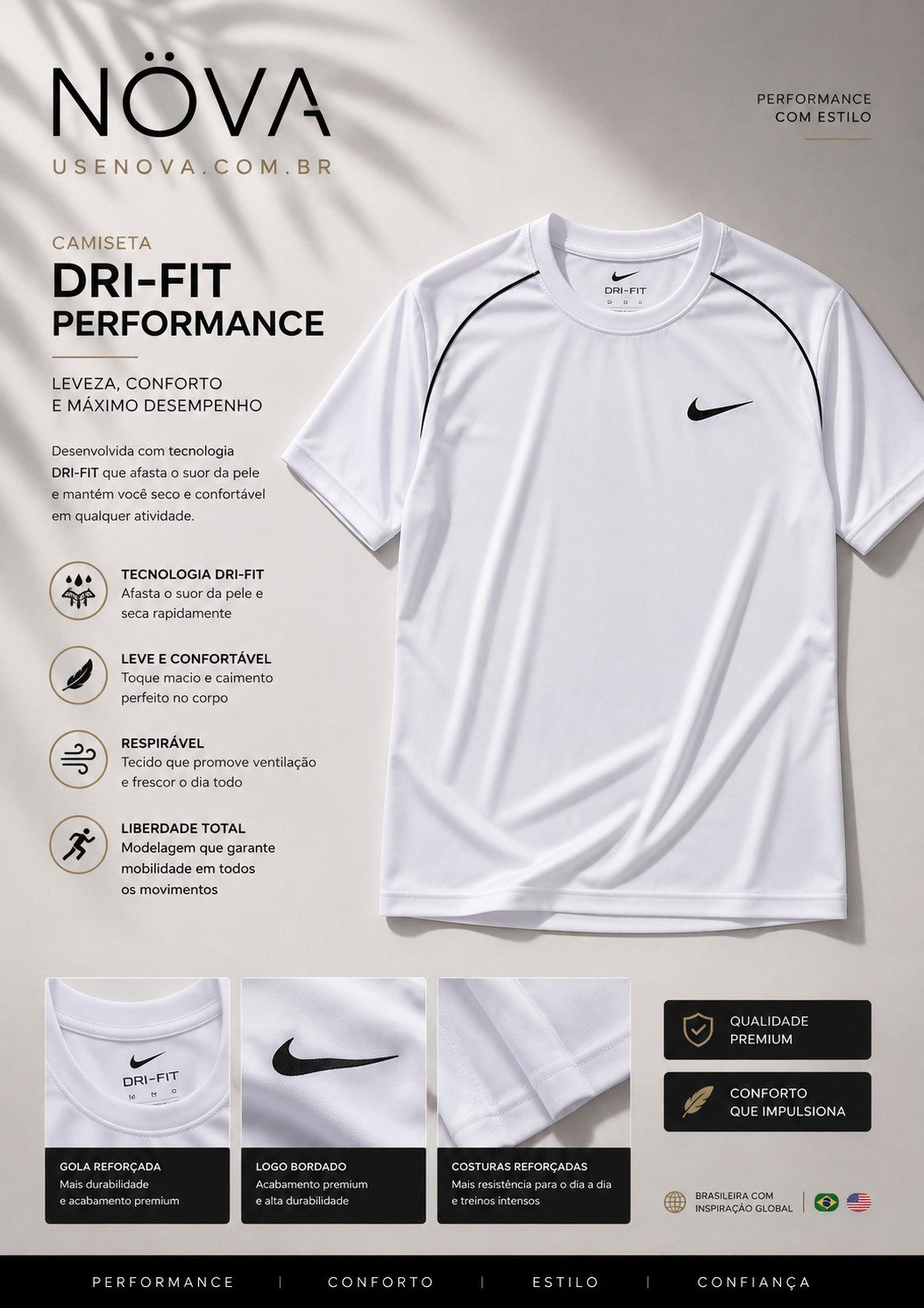 Camiseta Dry-Fit Nike