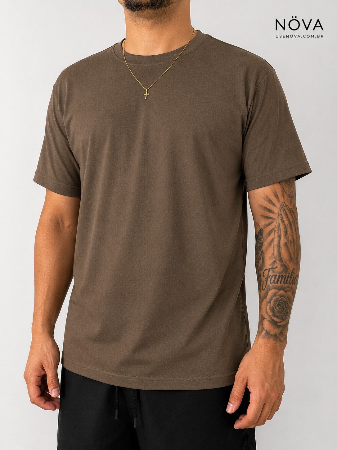 Camiseta Masculina Lisa Premium — foto 5