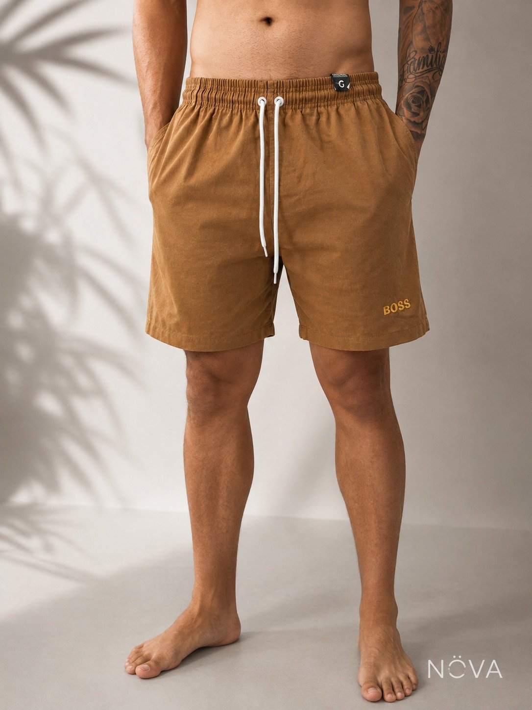 Short HUGO BOSS de LINHO — foto 2