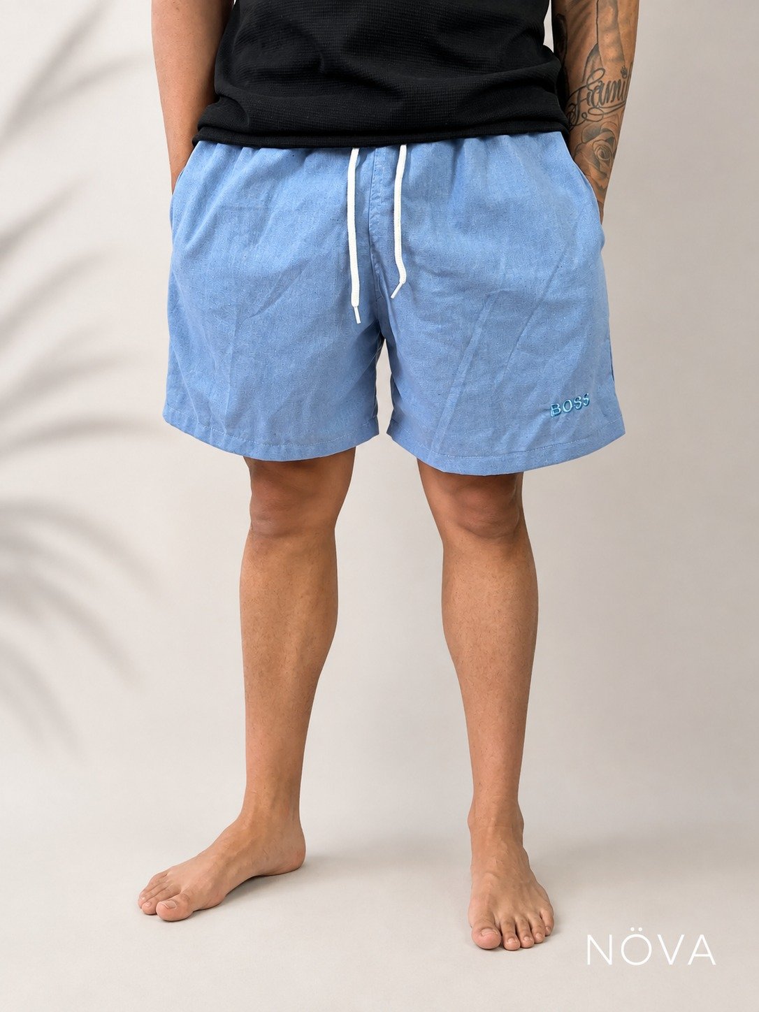 Short HUGO BOSS de LINHO — foto 4